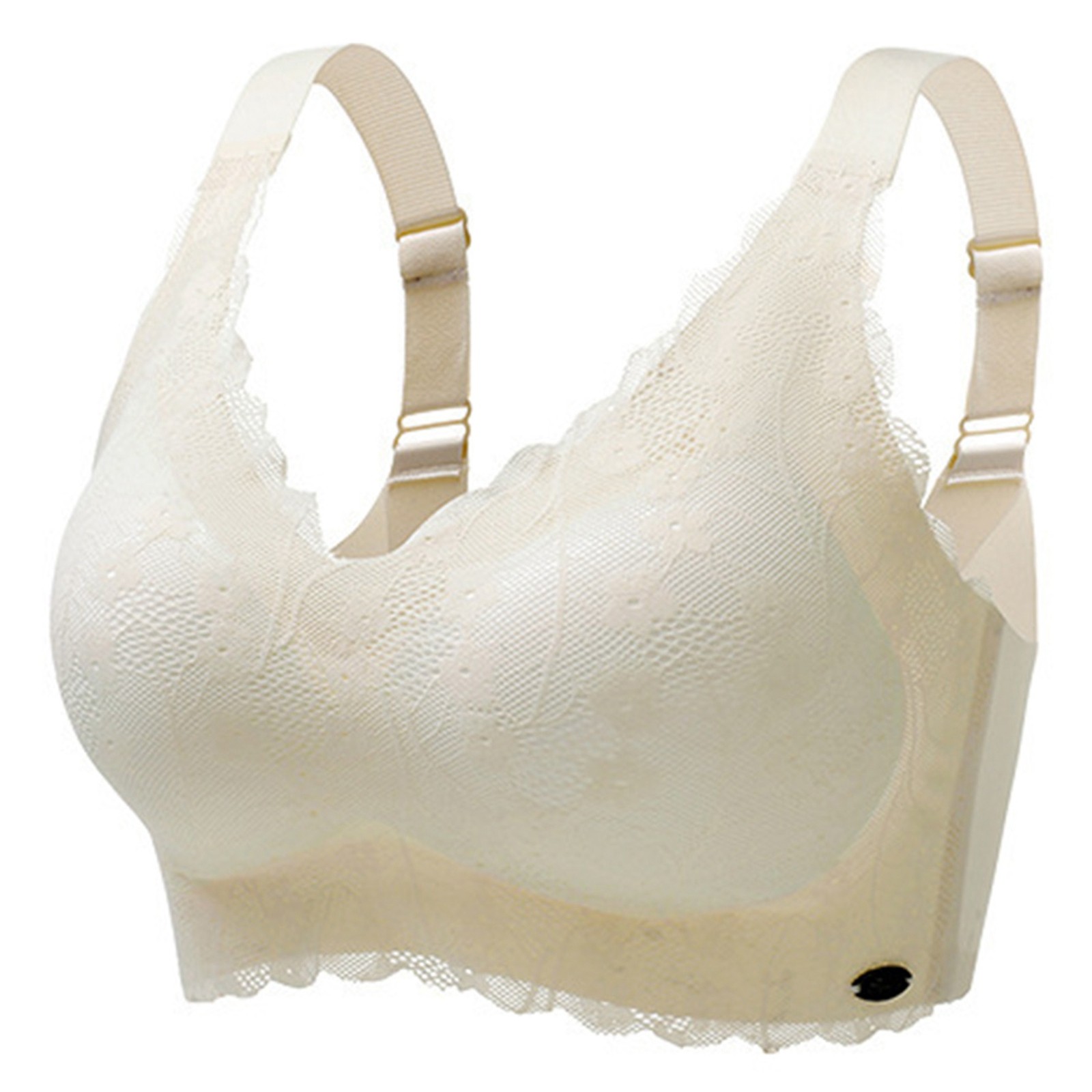 thumbnail image 5 of Sujetador informal ajustable y transpirable sin aros para mujer: nailon, diseño sexy, ropa interior para todas las estaciones, 5 of 7
